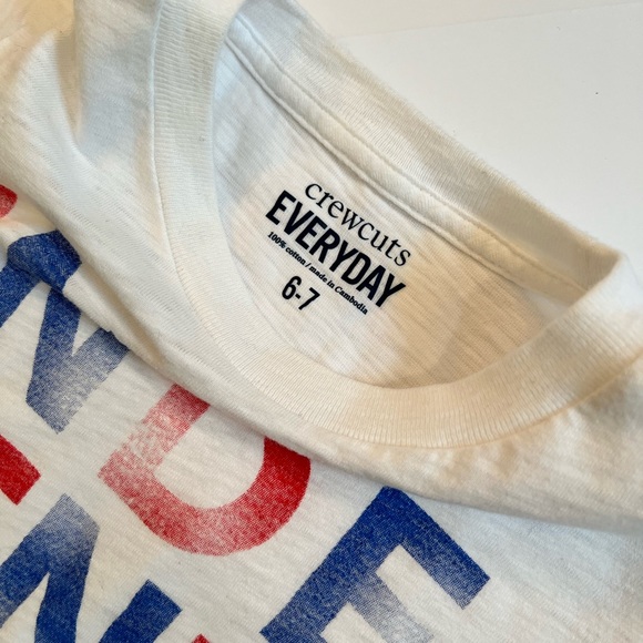 Crewcuts Kids 4th of July Tee - 6/7 - Picture 4 of 4
